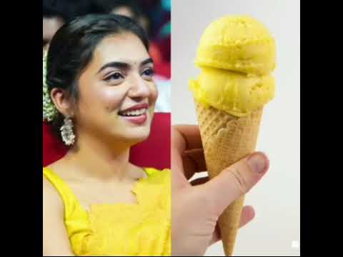 nazriya vs ice cream 💖#shorts