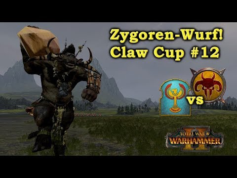 Tiermenschen vs Gruftis - Claw Cup #12 Total War: Warhammer 2 deutsch