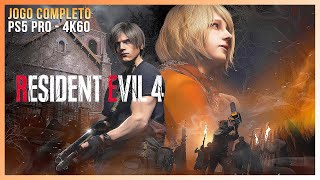 Resident Evil 4 Remake - Jogo Completo no PS5 Pro! | Em 4K60fps!