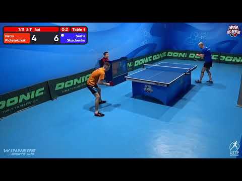 23:30 Petro Pidleteichuk 0-3 Serhii Skachenko West 5 WIN CUP 14.12.2022 | TABLE TENNIS WINCUP