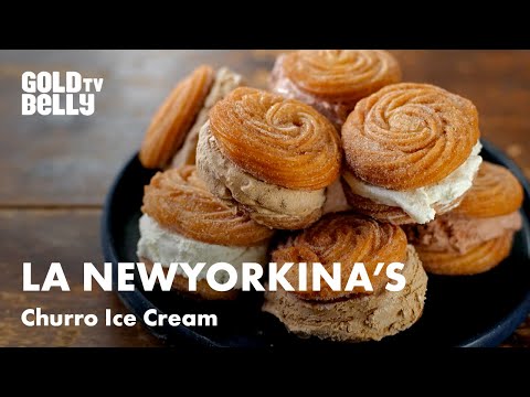 La Newyorkina Puts a Mexican Twist on a Classic Dessert with their Churro Ice Cream Sandwich