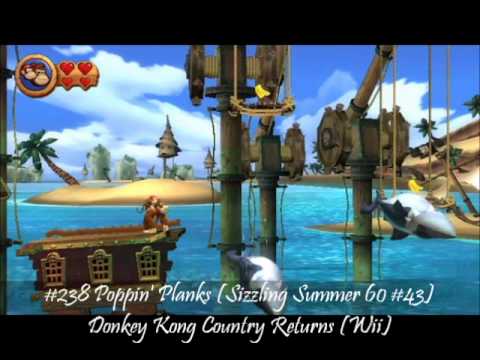 MistressZelda's List of Amazing VGM! #238 Poppin' Planks (Donkey Kong Country Returns)