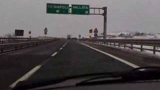 preview picture of video 'A16 Neve a Vallata. 21/3/2009'