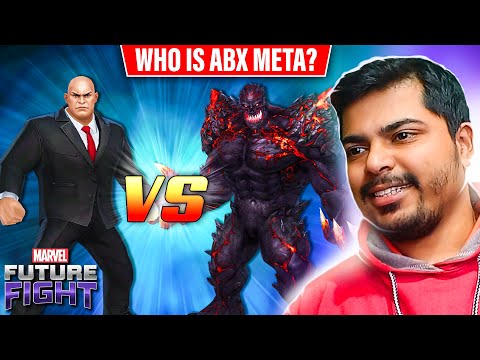 HULK T4 VS KINGPIN T4 WHO IS ABX META! (ABX TESTING) MARVEL FUTURE FIGHT