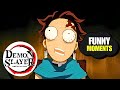Demon Slayer Funny Moments PART 1 Eng Dub 15 Subs