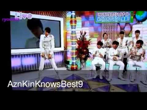 111220 Infinite Sungjong Dancing To SNSD The Boys @ Japanese Music Program