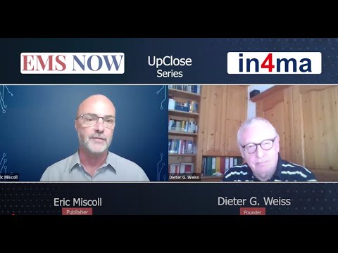 Up Close with Dieter G. Weiss, Founder, in4ma