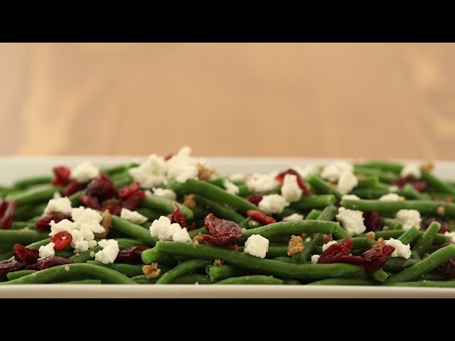 Extra Fine Green Beans with Honey Pecans & Cranberries