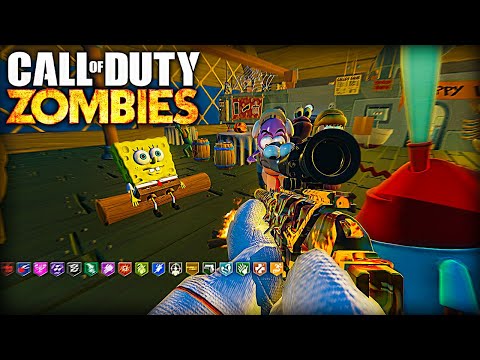 Scaredy Pants SPONGEBOB Zombies is TOO GOOD... (Black Ops 3 Zombies)