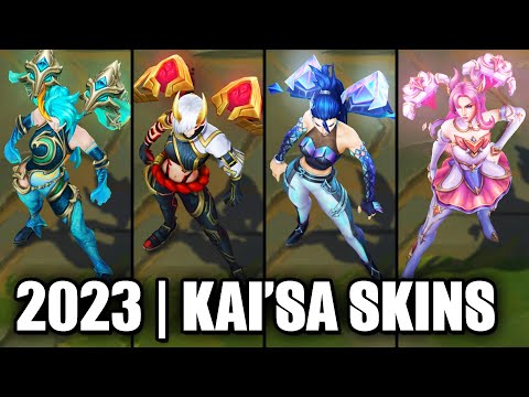 ALL KAI'SA SKINS SPOTLIGHT 2023 | League of Legends