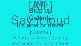 Cheetah Girls - Step Up Lyrics