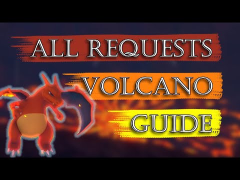 Fireflow Volcano - All Requests Guide [New Pokemon Snap]