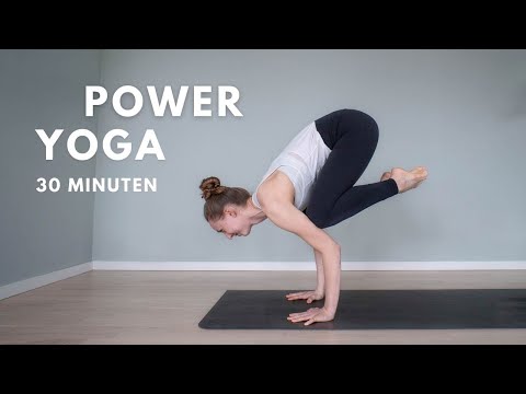 Power Yoga Flow 30 min 🧘🏼‍♀️ Vinyasa Yoga for advanced students | Yoga Crow