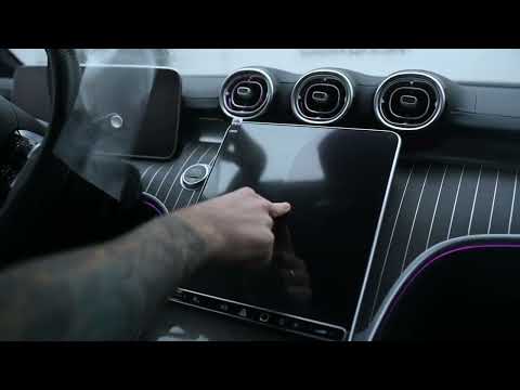 Montageanleitung für die Grizz MatteScreen Folie auf dem Bildschirm im Auto