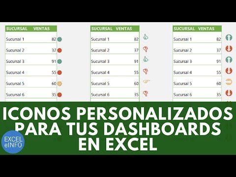Iconos personalizados y Formato condicional para tus Dashboards en Excel @EXCELeINFO