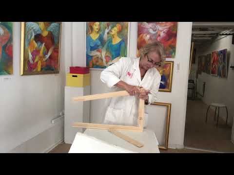 [Alina Witwitzka] Praca artysty. Konstnärens arbete. Artist work.