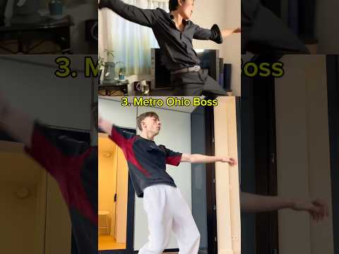 Different Styles Of The Metro Man Dance 🕺🦸🏻‍♂️ #shorts