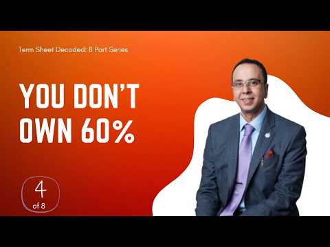 Option Pools Are Stealing Your Equity Before the Deal Closes | Term Sheet Decoded (4/8)