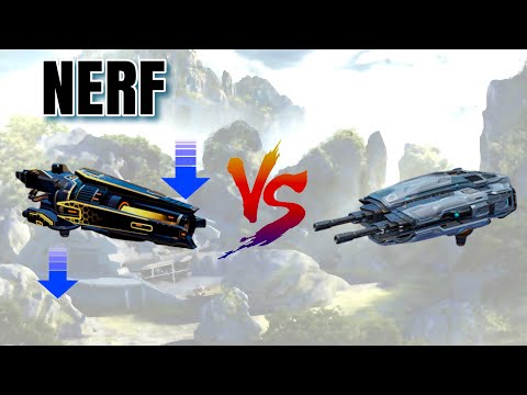 [WR] UE Dragoon (NERF) VS Leinani - Comparison | War Robots Test Server