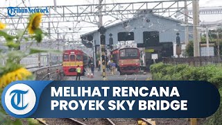 Bogor Hari Ini: Melihat Proyek Jalan Sky Bridge Penghubung Stasiun Bogor dan Stasiun Paledang