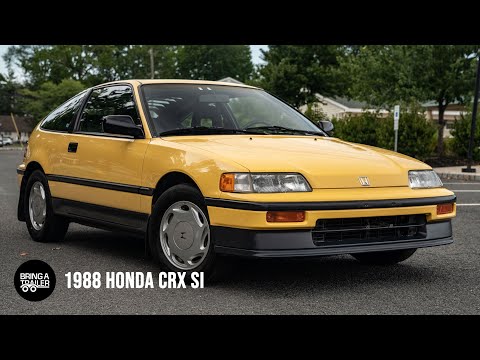 Bring A Trailer Auction - 1988 Honda CRX Si