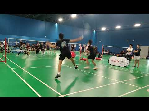 Badminton Grand Final IPGMY Men's Double SemiPro - Umar AlQhattab / Aniq Iqmal Vs Wei Han / Jing Ren