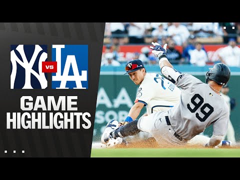 06-01 [MLB하이라이트]LA다저스vs뉴욕양키스 스코어18:2