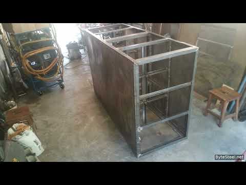 Ballon hydro-accumulateur de 2000 litres autoconstruit pour chaudière bois à gazéification