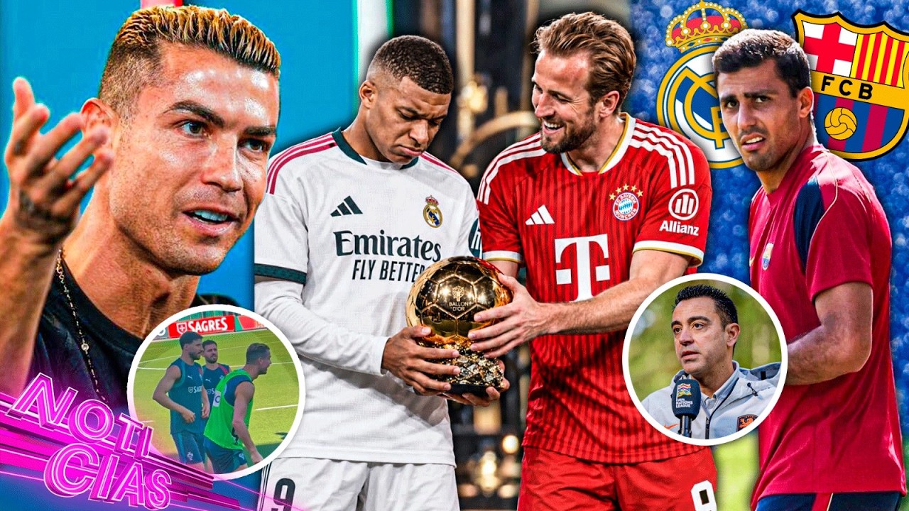 ¿Mbappe se aleja del BdO? | ¡CR7 no lo puede creer! | Xavi fue clave | Rodri y las quejas del Madrid