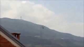 FYROM Police Helicopter Above Skopje - Kumanovo Crisis 09-V-2015