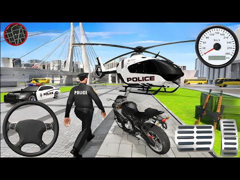 🚓 Police Car Chase Simulator 3D – Real City Cop Pursuit Gameplay (Android)