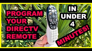 Program Your RC73 DirecTV Remote to Any TV!