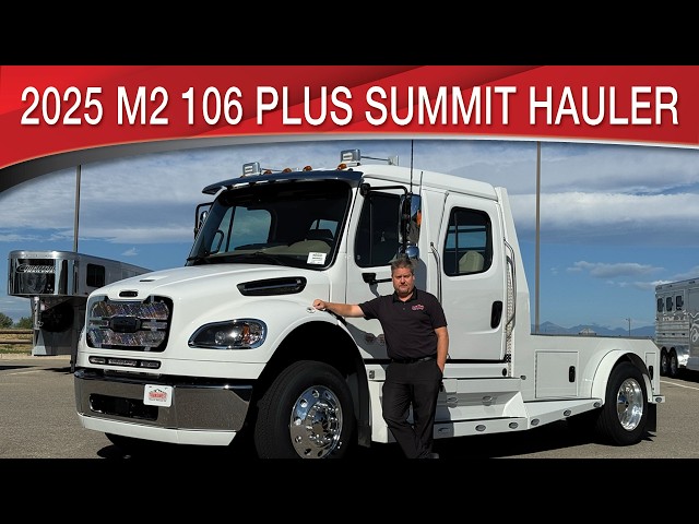 Preview image of 2025 Freightliner M2 106 Plus Model Summit Hauler youtube video