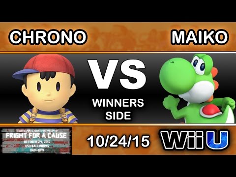 Fright For A Cause – Chrono (Ness) Vs. Maiko (Yoshi) Winners Side - Smash Wii U