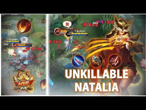 Unkillable Assassin | Natalia Roam Gameplay | MLBB