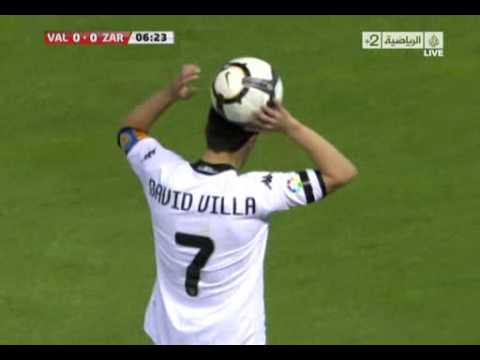 2009 11 08  Liga 10    Valencia C F  - Real Zaragoza