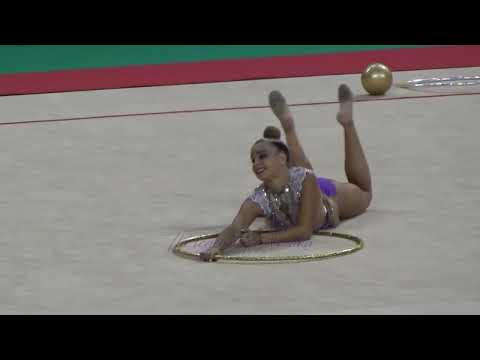 Denisa STEPANKOVA (CZE) hoop - 2022 worlds Sofia Qualifs