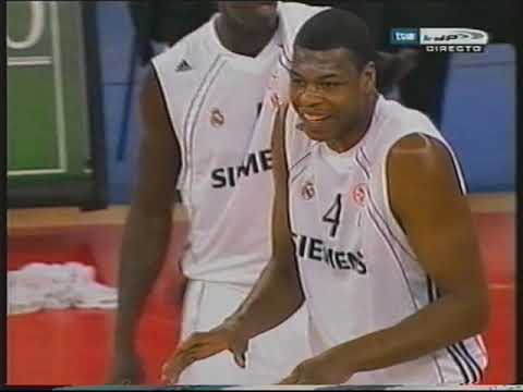 EUROLIGA 2006 Primera Fase REAL MADRID PANATHINAIKOS