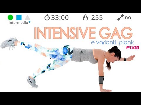 Super Workout GAG! Esercizi Per Gambe, Addominali e Glutei Senza Salti