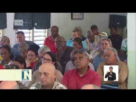 Vicepresidente de Cuba chequea programa de gobierno en San Cristóbal