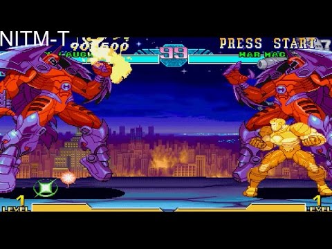 Marvel vs Capcom Onslaught Ex Mode - Just playing