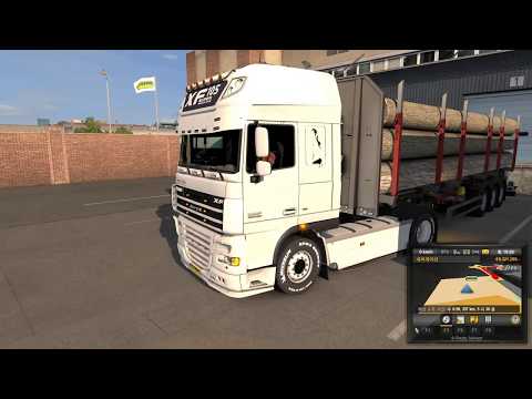 ETS2  DAF XF105.460 Kobenhavn To Allborg One Person Driver View