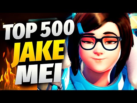 WHAT TOP 500 MEI LOOKS LIKE - JAKE! OVERWATCH 2 SEASON 3 TOP 500