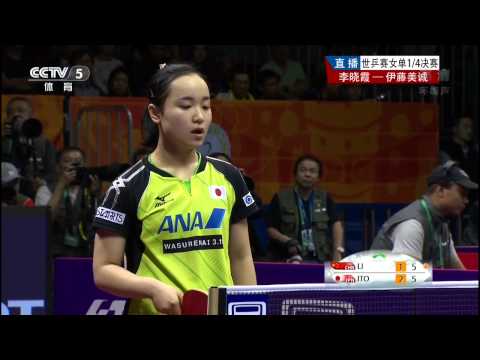 2015 WTTC (Ws-QF) LI Xiaoxia - ITO Mima [HD50fps] [Full Match/Chinese]