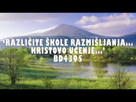 (Ivan 16:13) Bertha Dudde 4395 - ‘Različite škole razmišljanja... Kristovo učenje...’