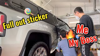 Full out Sticker