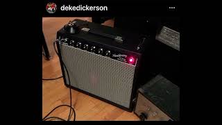 Video thumbnail for Deke Dickerson taking his new Lil King for a spin by Headstrong Amps
