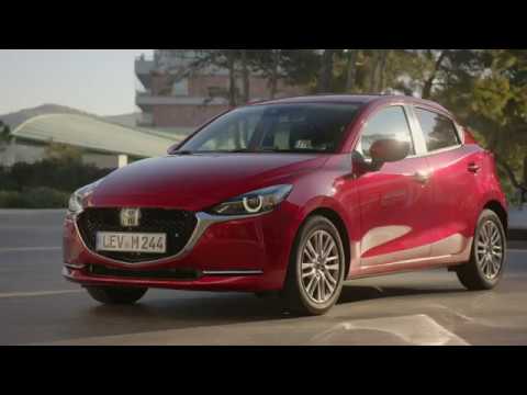 2020 Mazda 2 Exterior Design in Soul Red Crystal