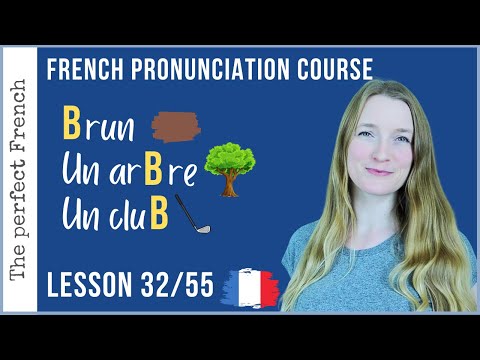 B in French | Lesson 32 | French pronunciation course