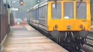 preview picture of video 'Multiple units at Northfield in July 1993'